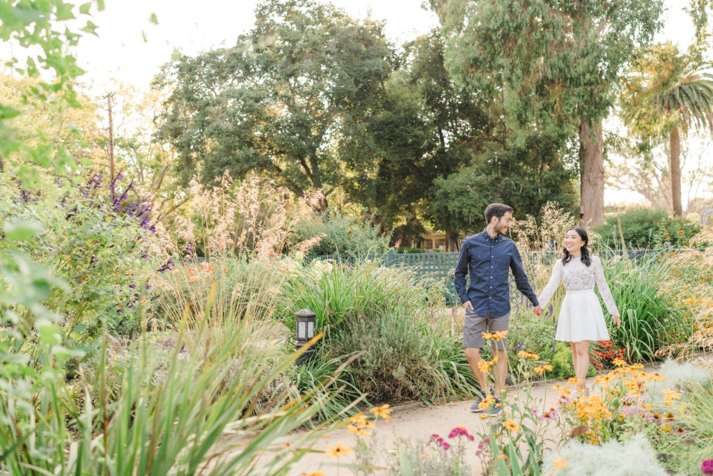 California Wedding and Engagement Photos at Gamble Gardens in the Bay Area