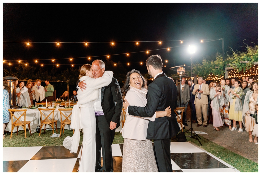 Parent Dances at Viansa Sonoma Winery Wedding