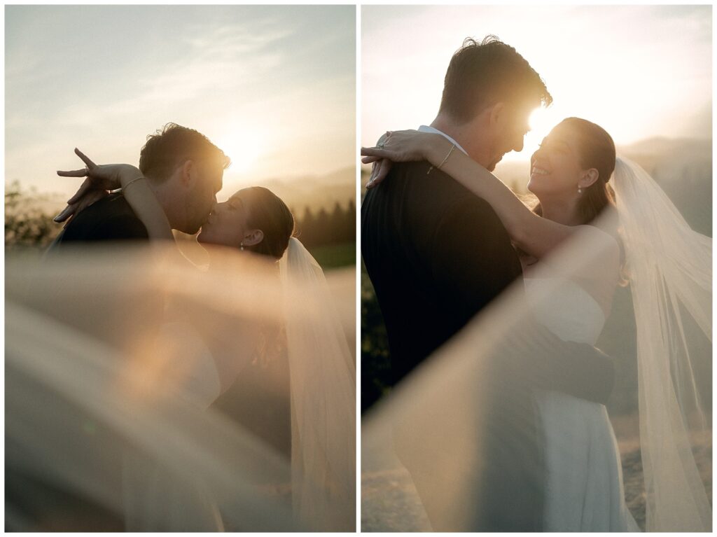 Grayson & Jeffrey Copain Winery Wedding